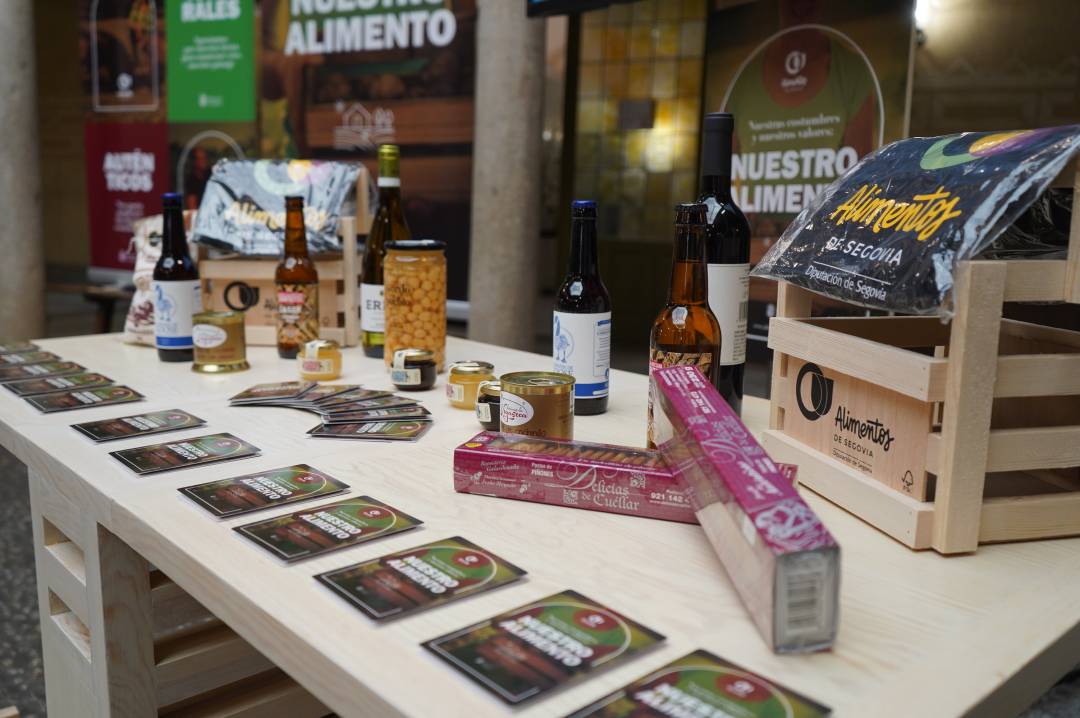 Productos que se encuentran bajo el paraguas de la marca de garantía &quot;Alimentos de Segovia&quot;.