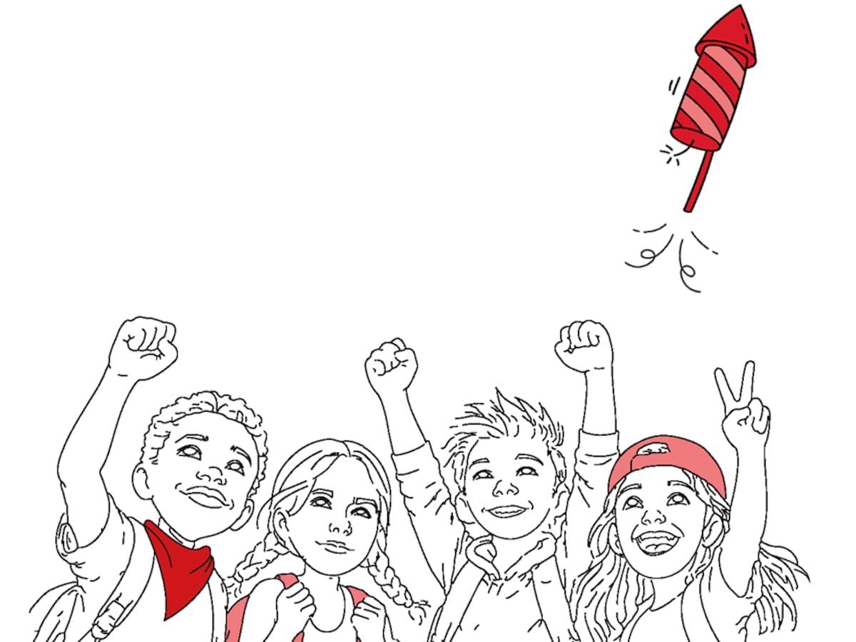 Alumnado de Primaria lanzará su propio Chupinazo desde el Ayuntamiento de Pamplona el 10 de julio