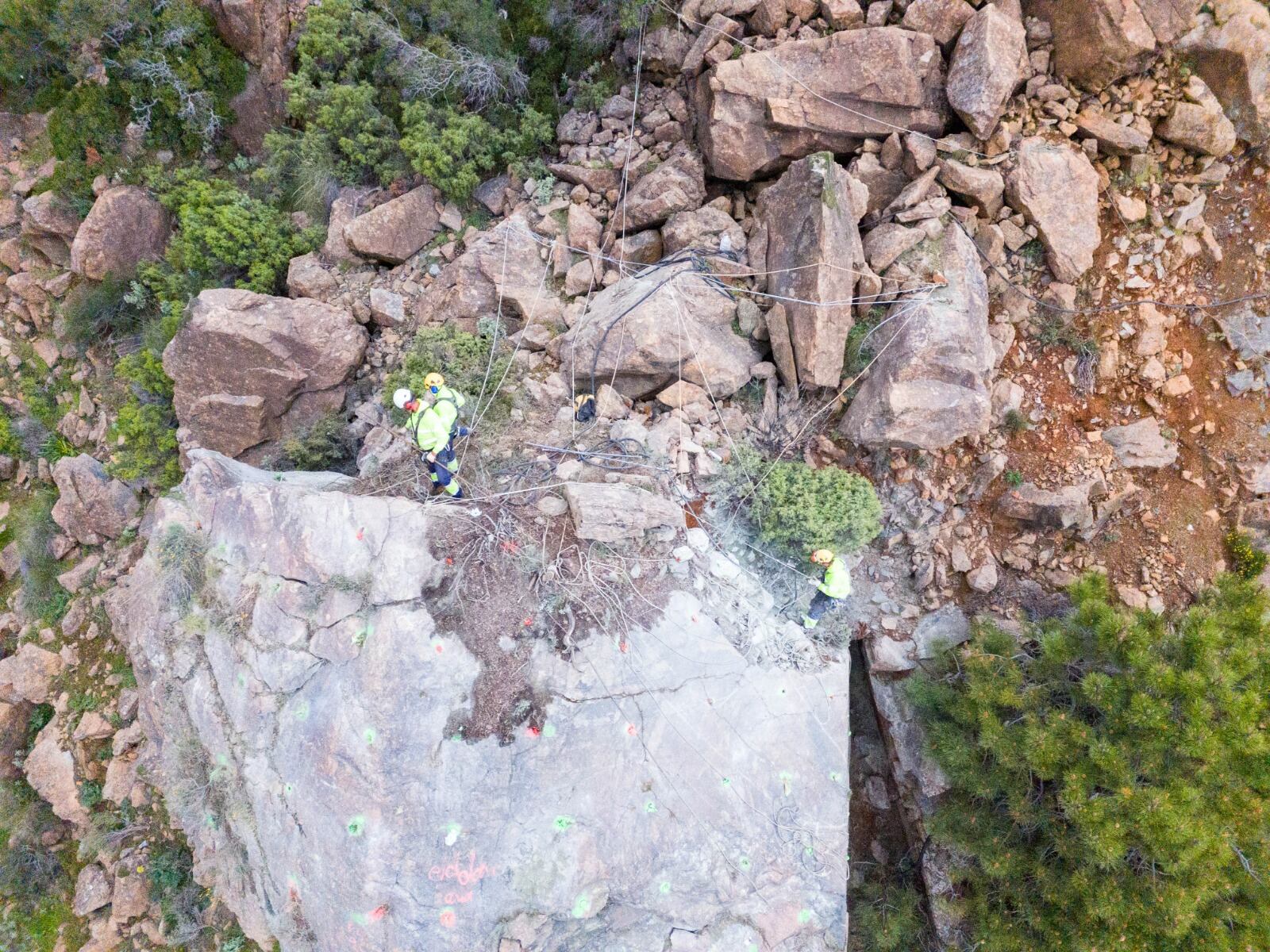 Trabajos en la A 397