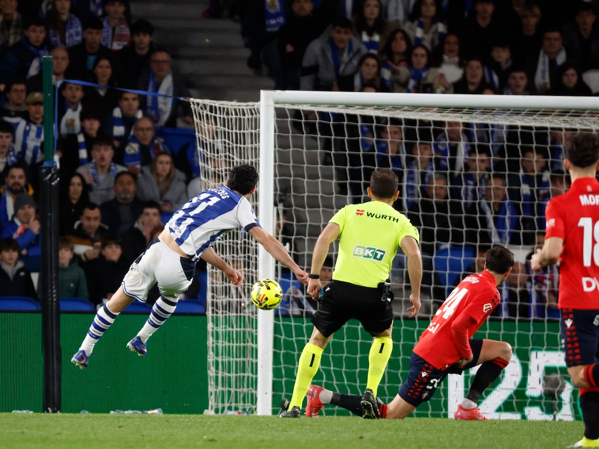 Alfombra roja de Osasuna a la Real Sociedad