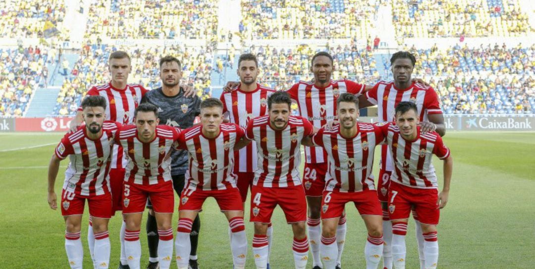 La alineación del equipo almeriense este fin de semana ante la UD Las Palmas