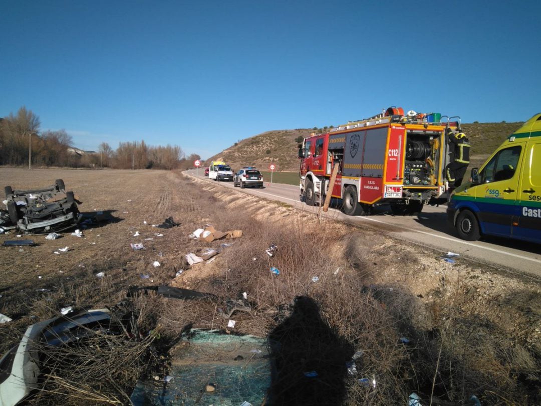 Accidente de tráfico en Aranzueque