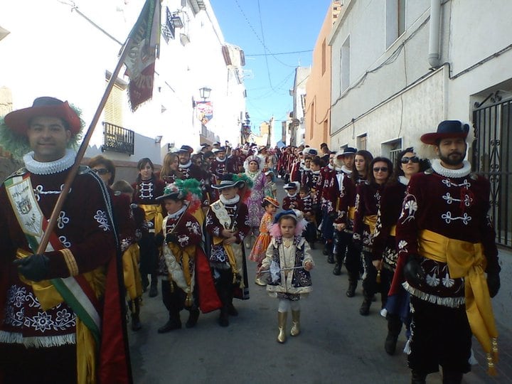 La Comparsa, en las fiestas. Archivo