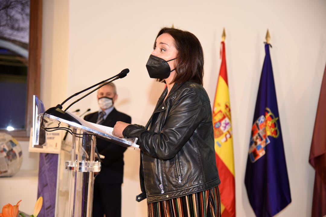 Pepa Bueno interviene en el acto