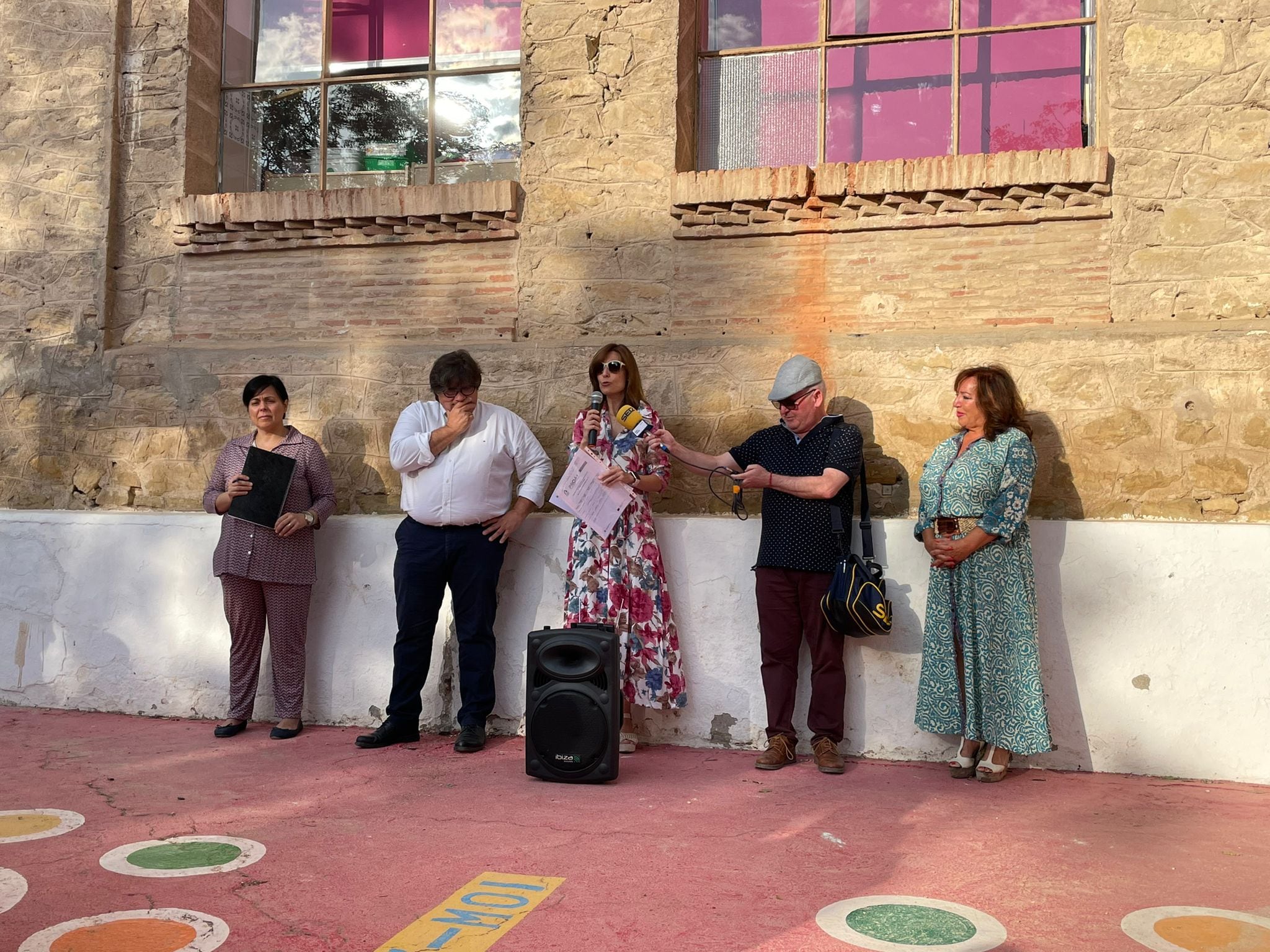 Momento de la intervención de la directora del centro, Marisé Beltrán, en la presentación