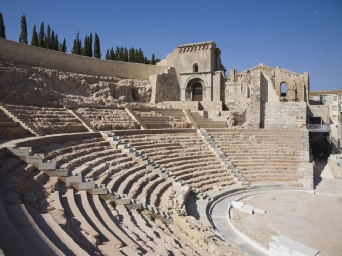 El museo del Teatro Romano de Cartagena alcanza los dos millones de visitantes