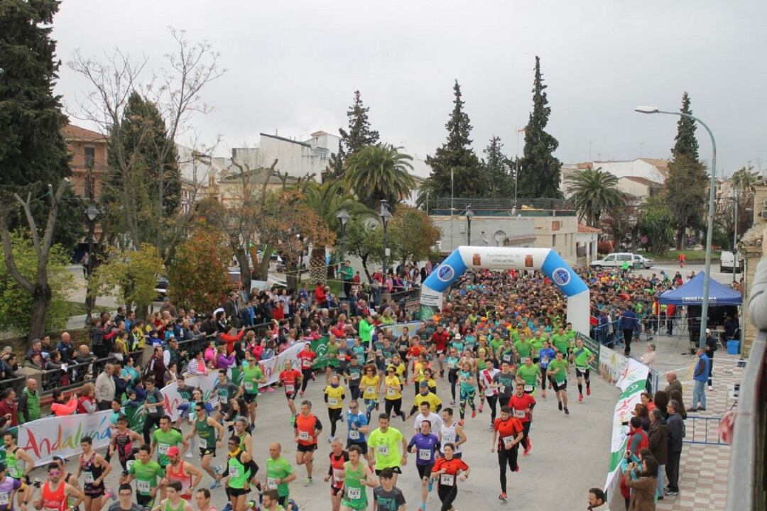 Salida de la carrera III Primavera Run el 15 de abril del 2018