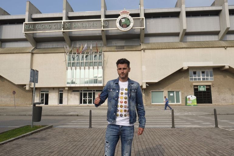 Iván Ania, recién llegado a Santander. 