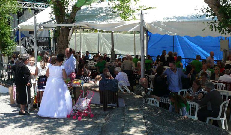 Fiesta del Palo en El Sabariego (imagen de archivo)