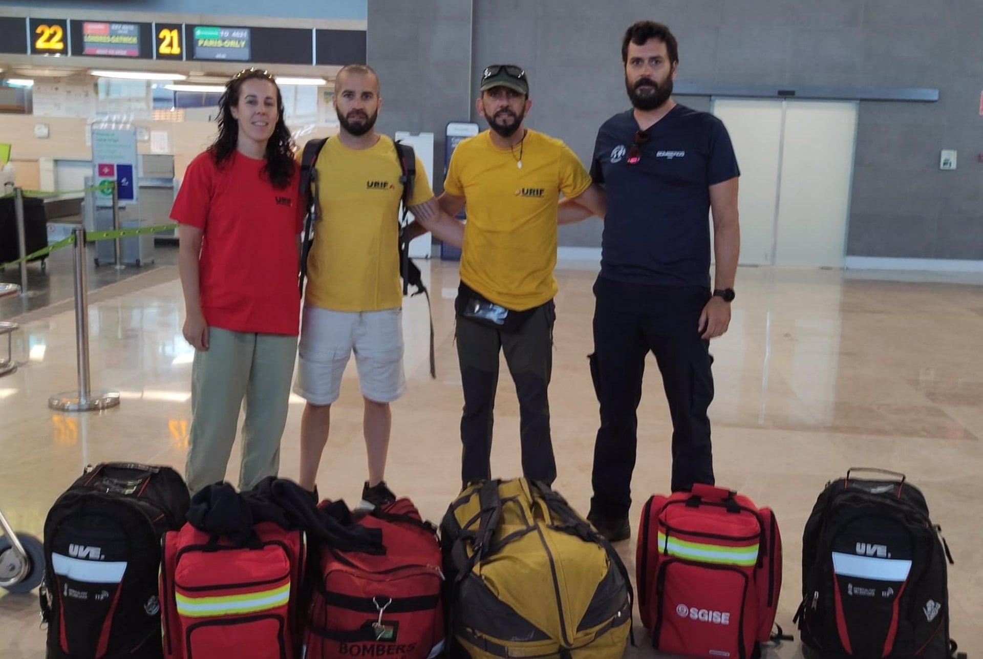 Efectivos de Bombers pel Món y de ONG URIF se desplazan a Marruecos