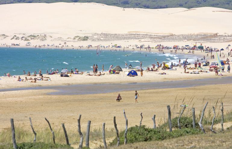 Una de las playas de Tarifa.