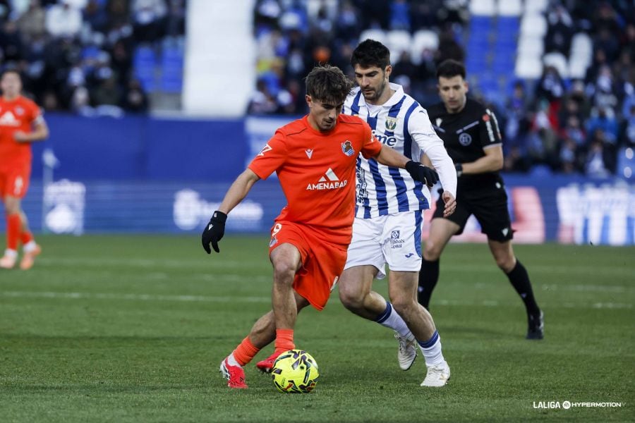 Gonzalo Melero ahora compite con la camiseta del Leganés.