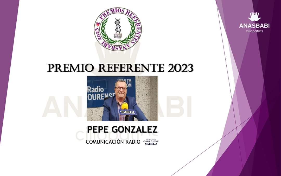 Pepe González, Premio Referente 2023