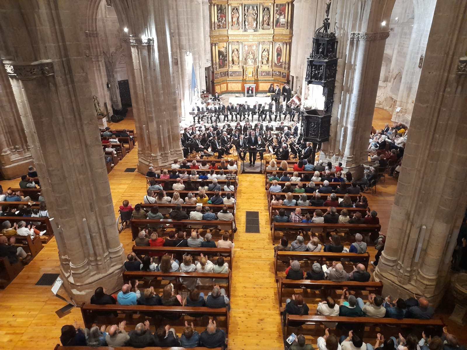 Noche de Ronda Aranda 2023: concierte la d Banda Municipal de Música en la iglesia de Santa María