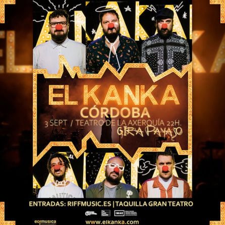 Cartel de la gira Payaso de El Kanka