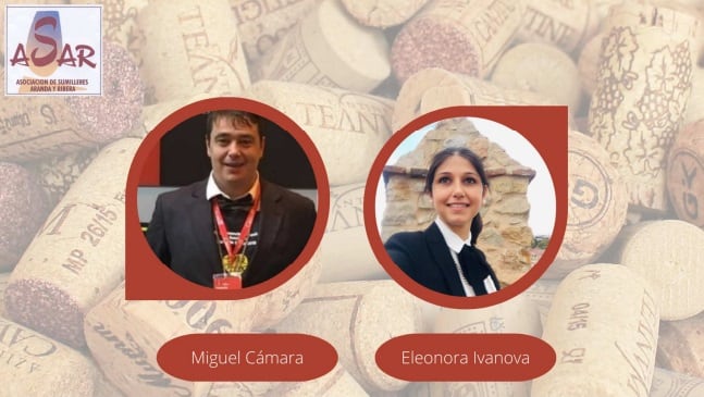 Los dos sumilleres arandinos que participan en el concurso