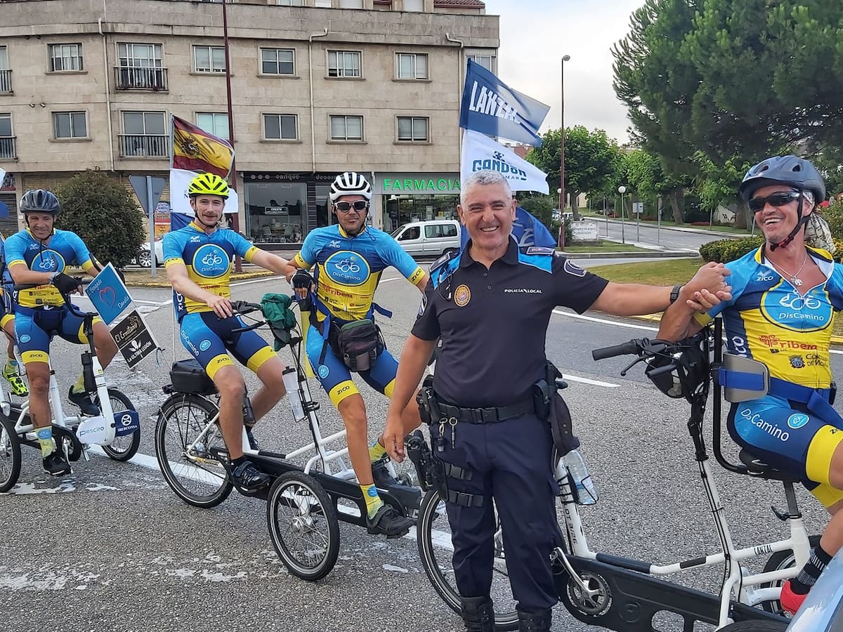 Más de 5.000 kms, nuevo reto de la asociación Discamino de Vigo