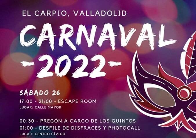 En El Carpio lo tienen todo preparado para vivir el Carnaval 2022