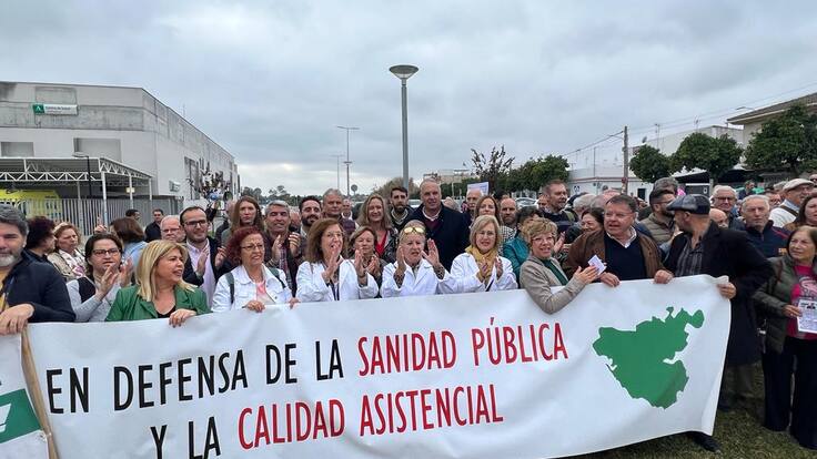 Declaraciones de Manuel Cazorla, presidente de la Federación de Asociaciones de Vecinos Solidaridad durante la concentración en La Milagrosa