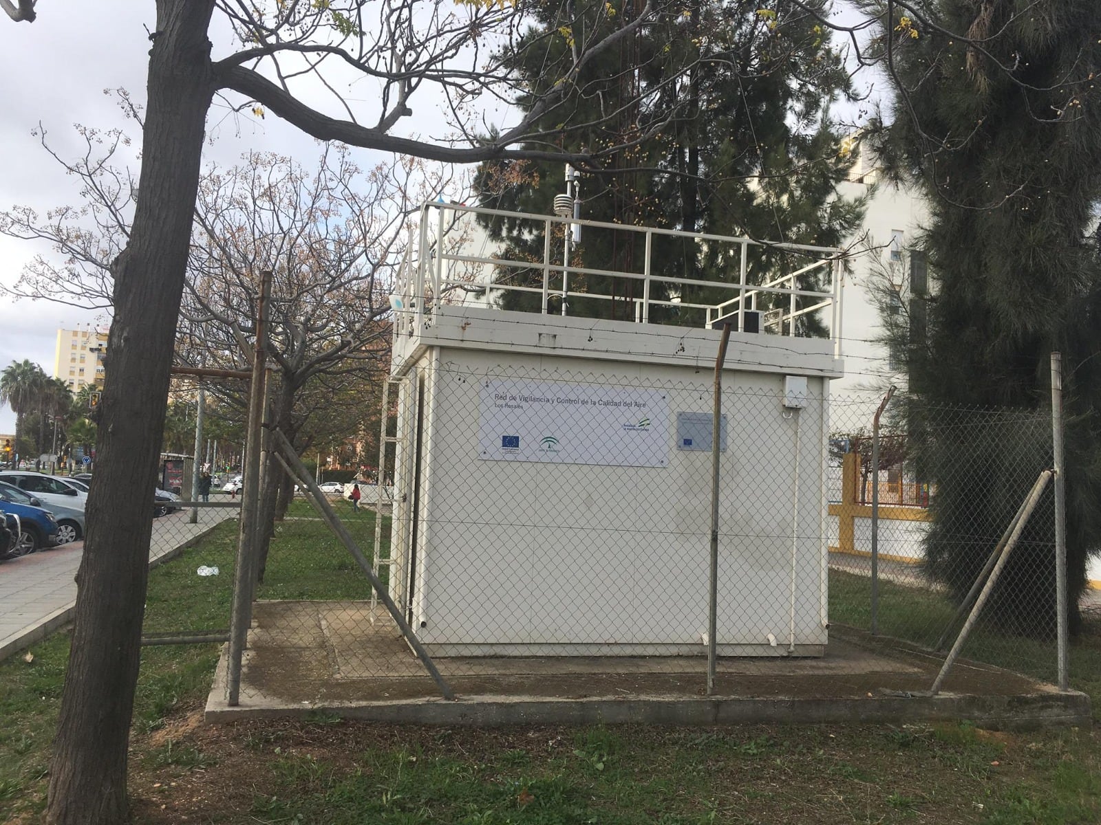 Estaciones de Los Rosales y Campus, representativas de la Red de Calidad del Aire de Andalucía en Huelva capital