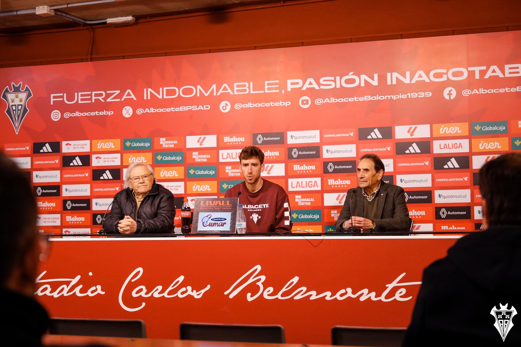 Presentación de Rai Marchán como nuevo jugador del Albacete