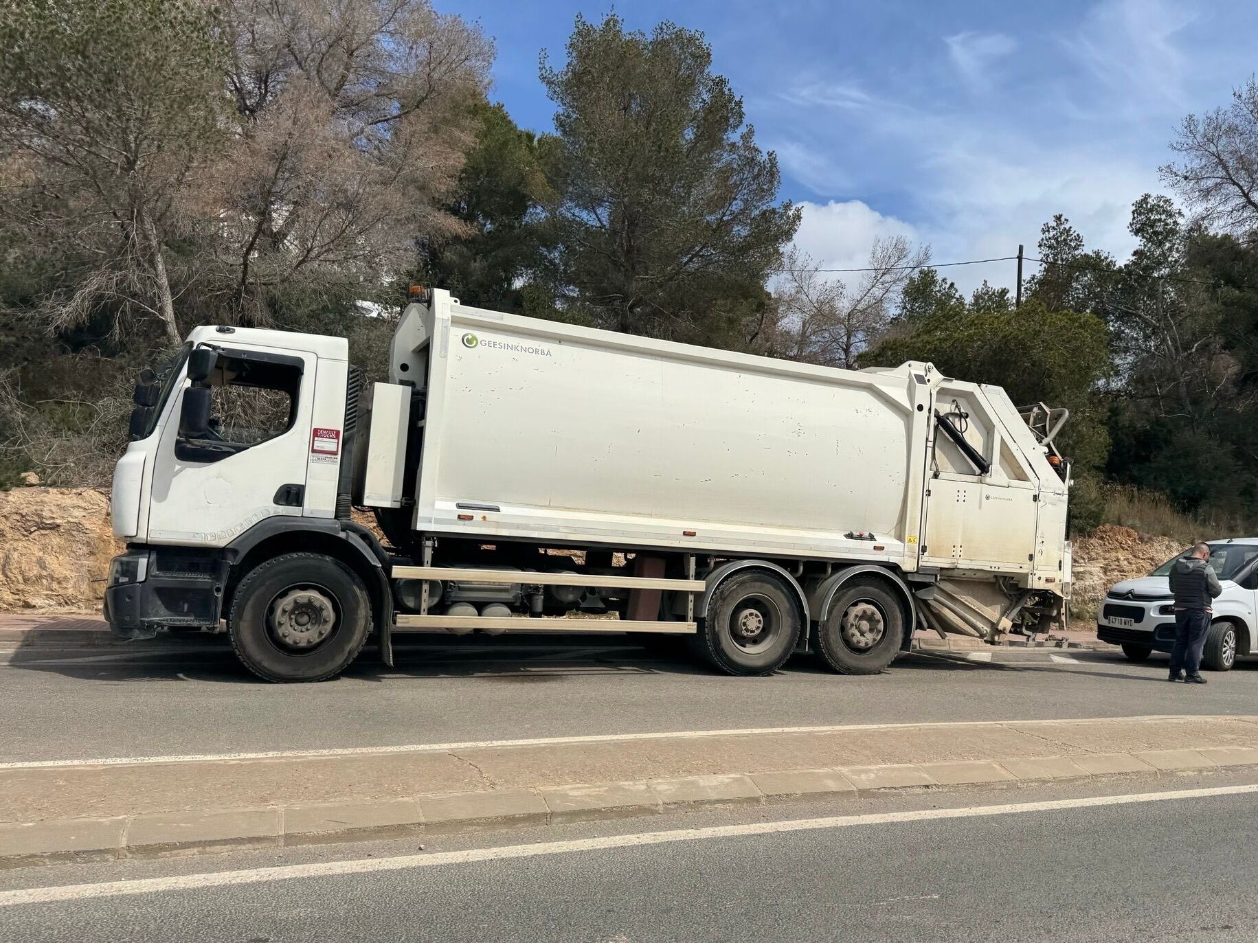 Camión averiado (PSOE)