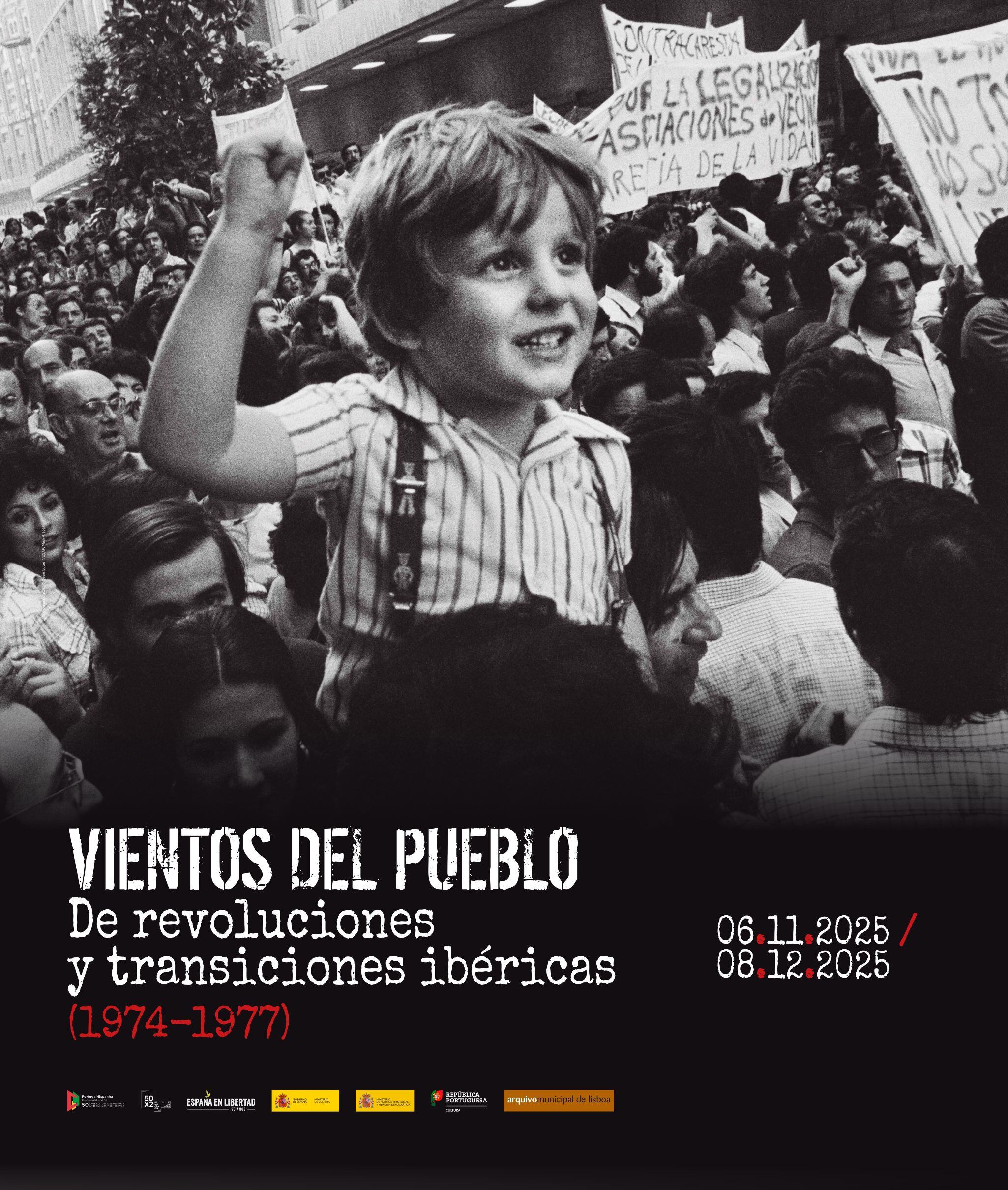 Cartel de la exposición 'Vientos del pueblo'