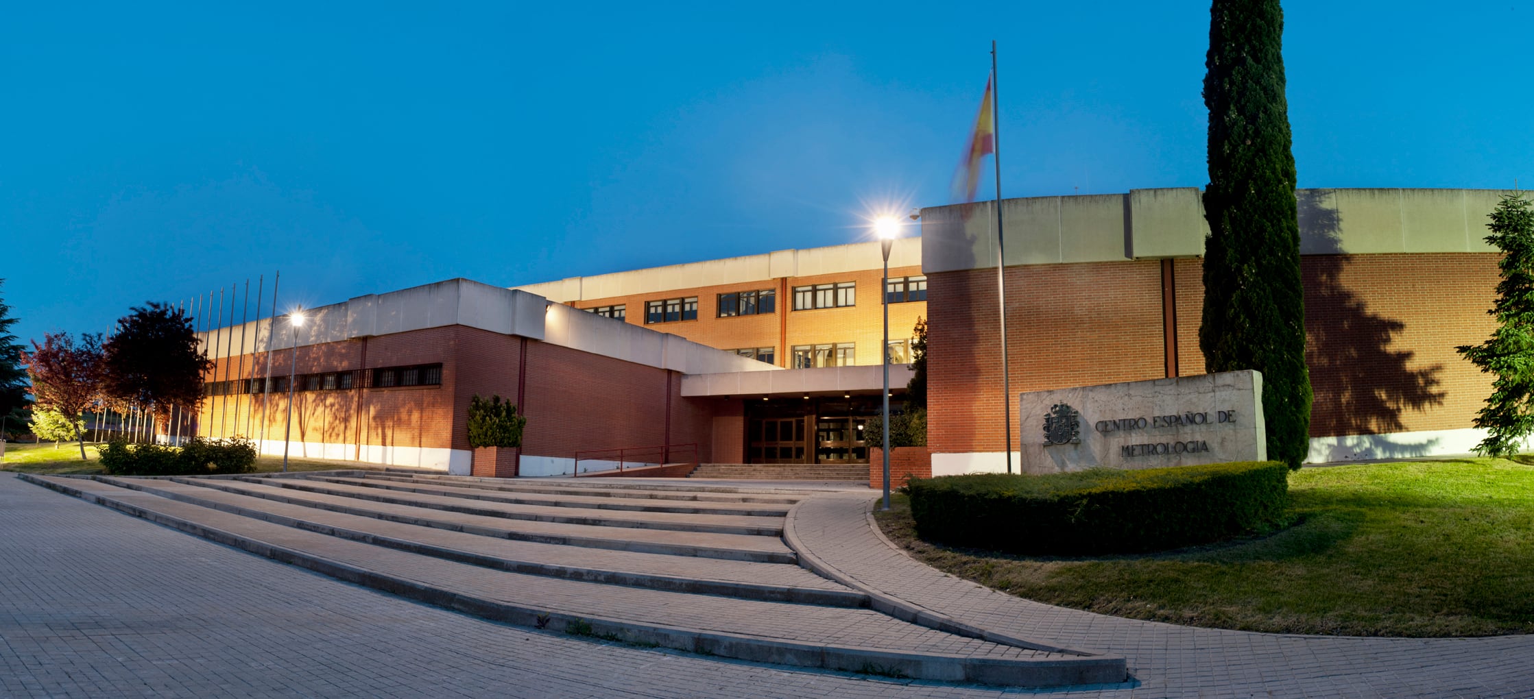 Sede del Centro Español de Metrología, situado en el municipio de Tres Cantos