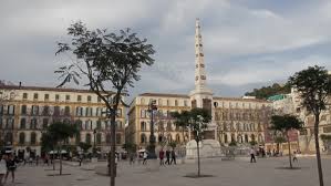 Obelisco Torrijos( Plaza de la Merced  de Málaga)