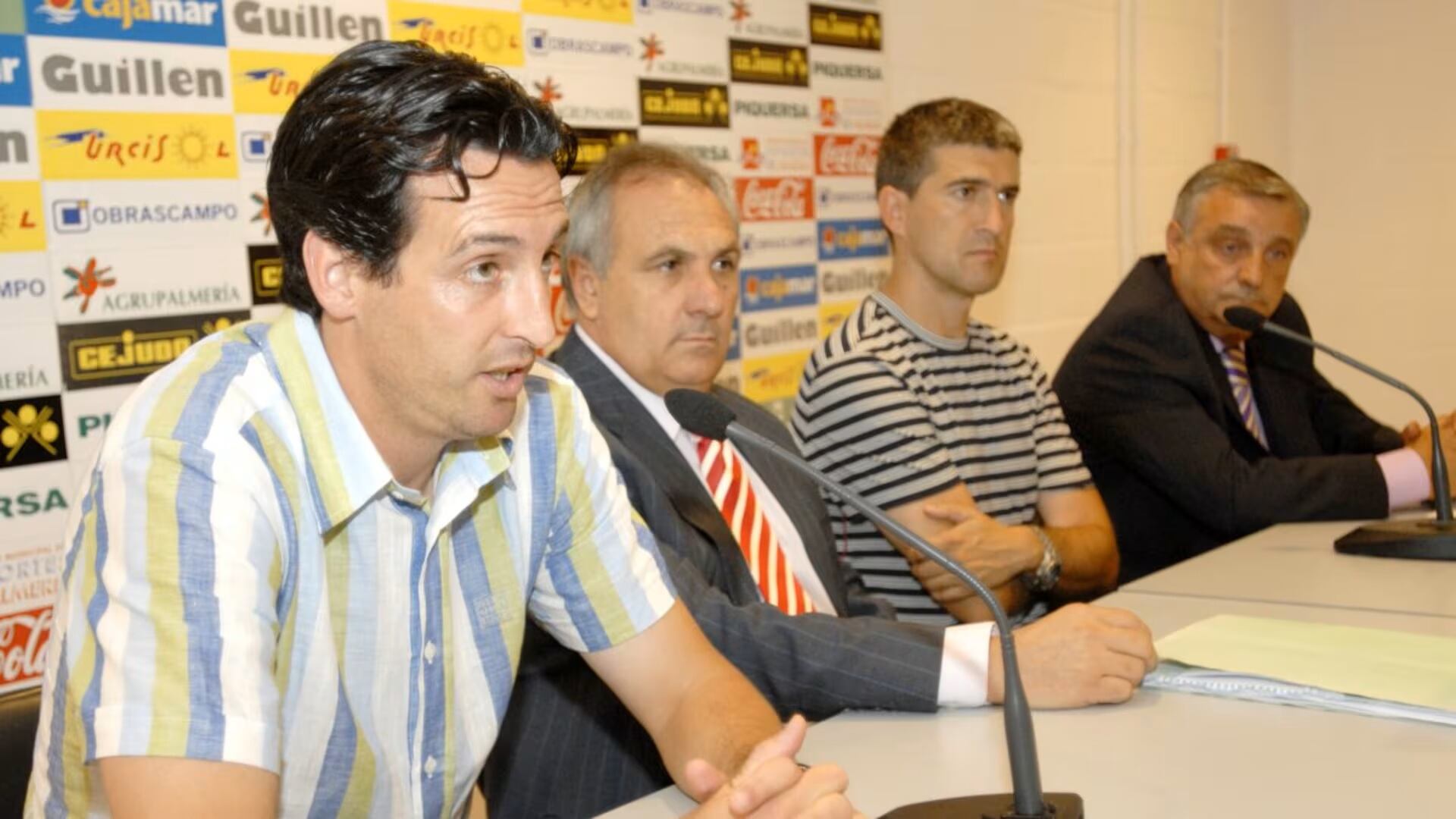 Emery y Olabe gestaron el Almería del ascenso a Primera División.