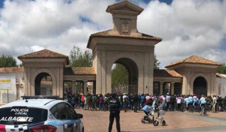 Imagen de la concentración de este domingo