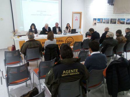 Momento de la Junta Rectora del Parque Natural de Sierra Mágina