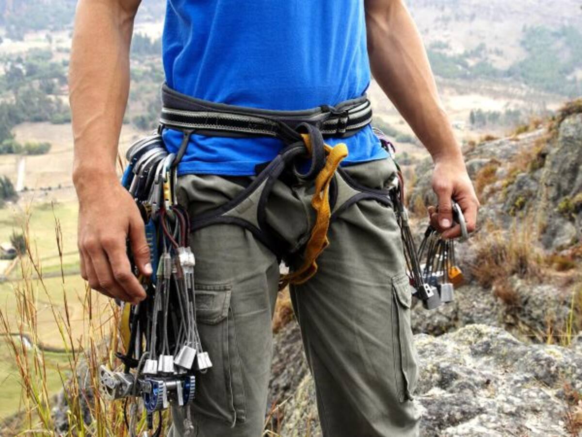 De acampada con material gratuito