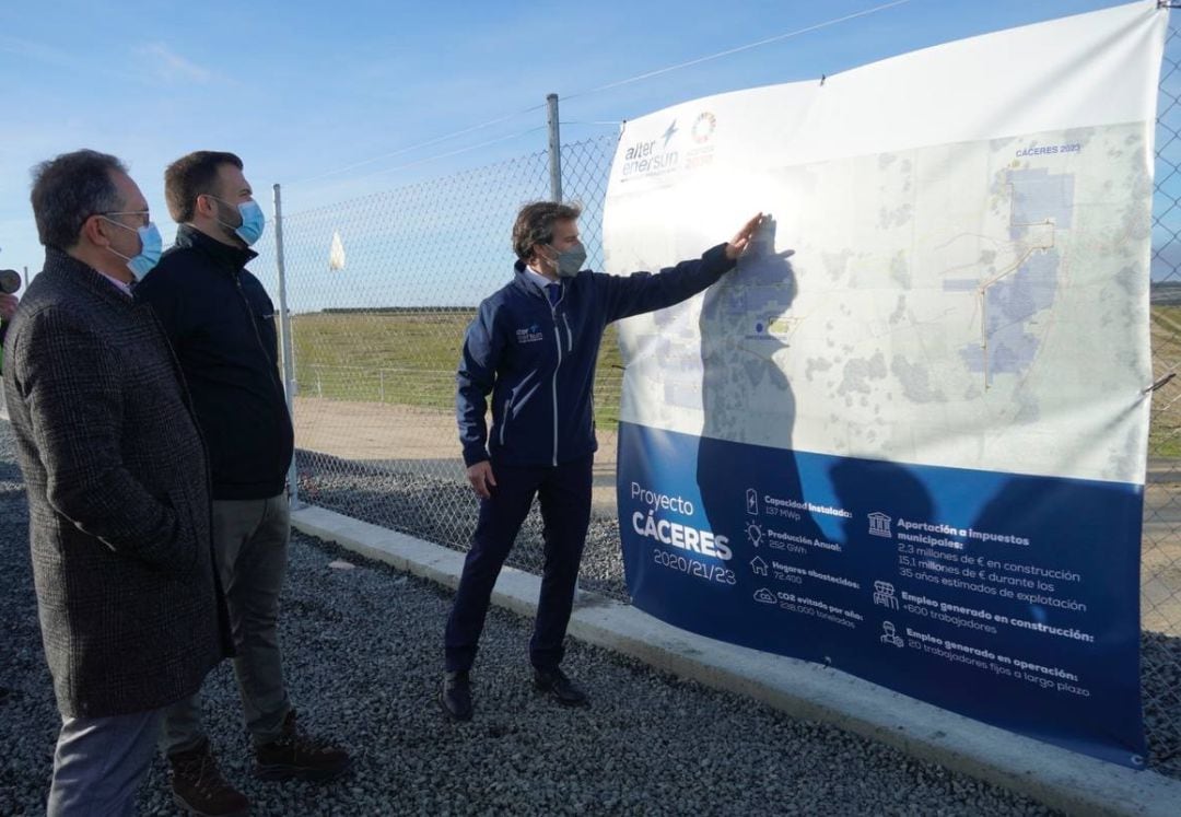 Visita a las plantas fotovoltaicas de Alter Enersun