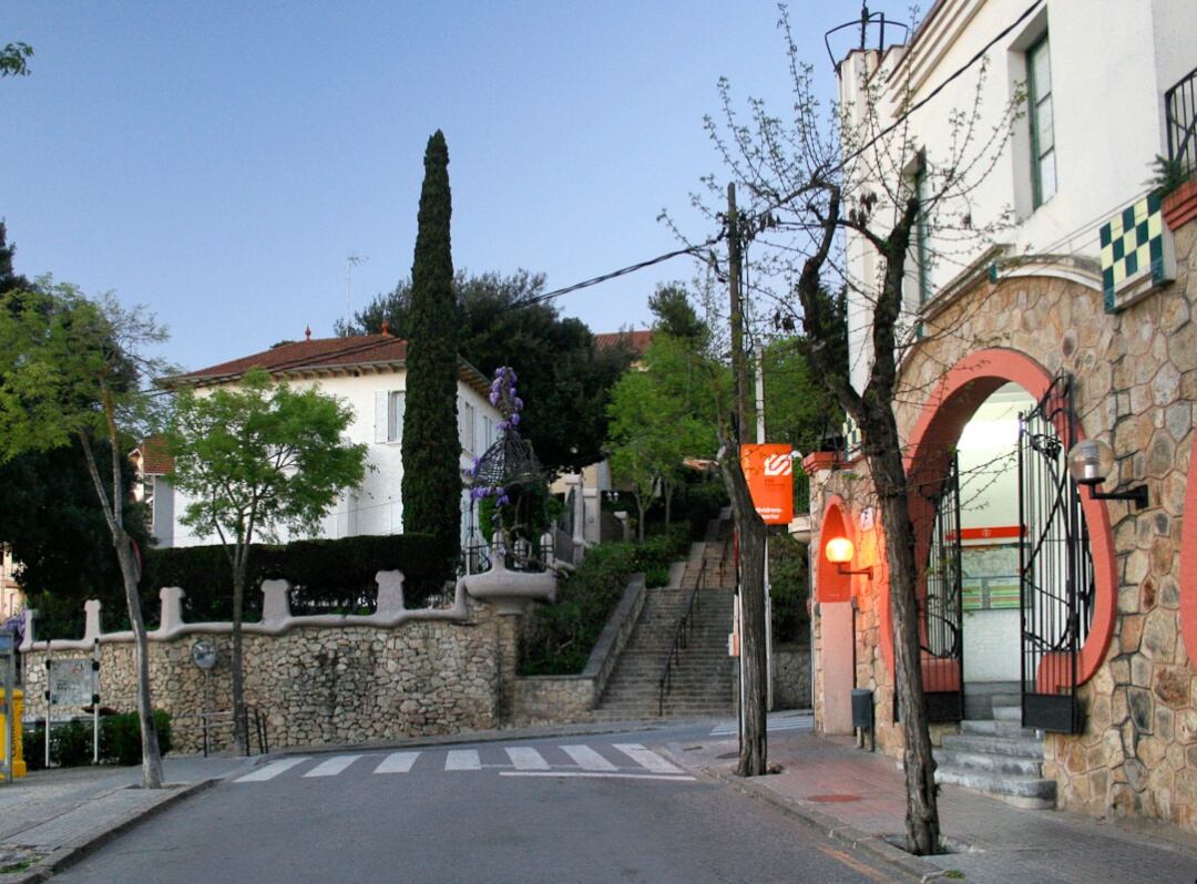 Imagen de archivo del barrio barcelonés de Vallvidrera, donde sucedieron los hechos