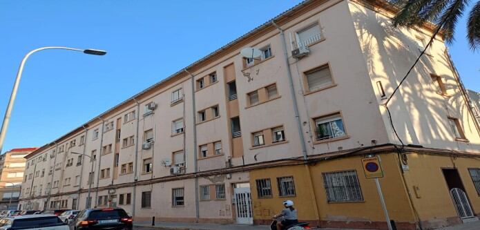 Edificio de la calle Benicanena que va a ser rehabilitado.
