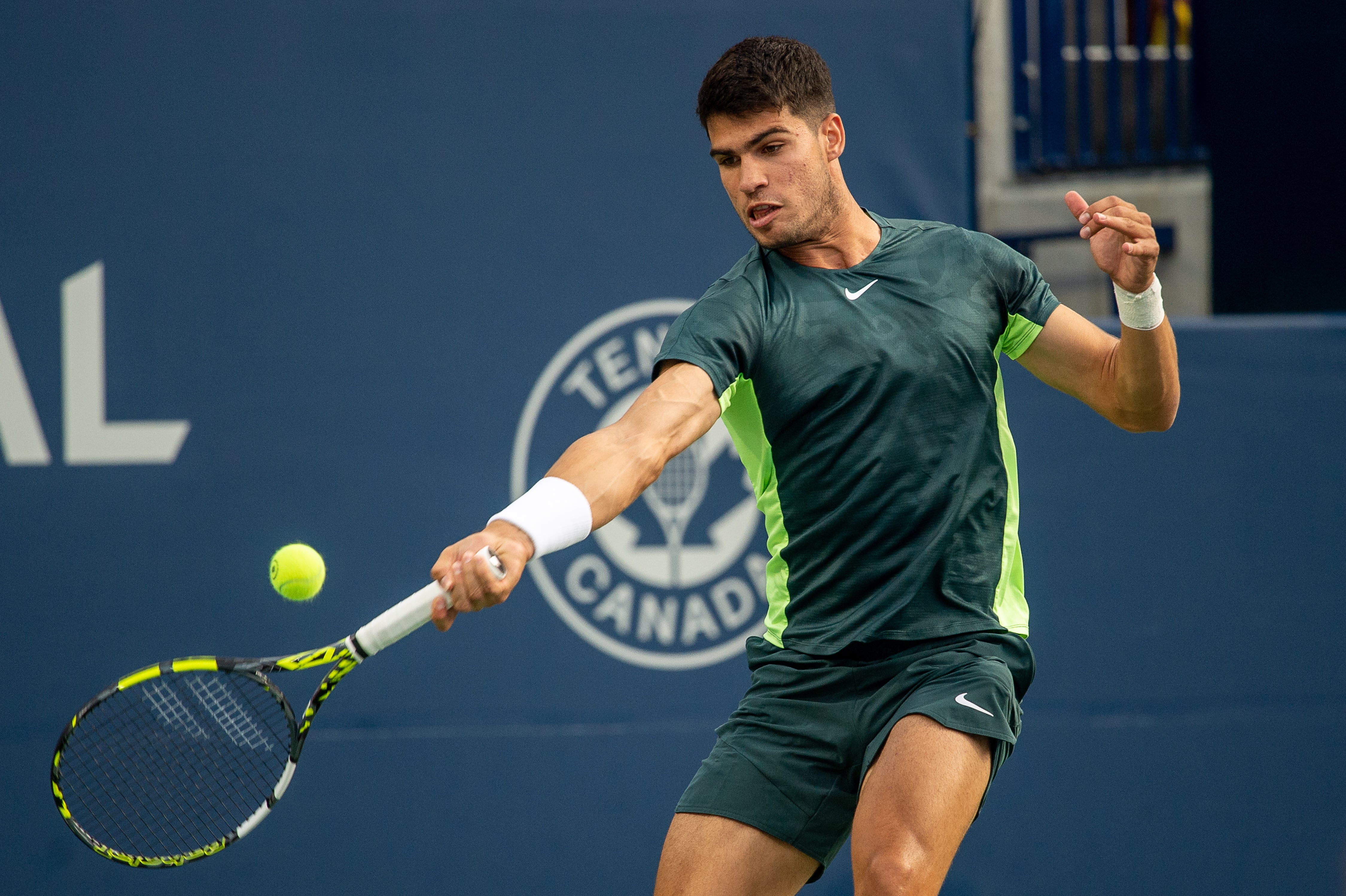 Carlos Alcaraz en el Masters de Canadá 2023