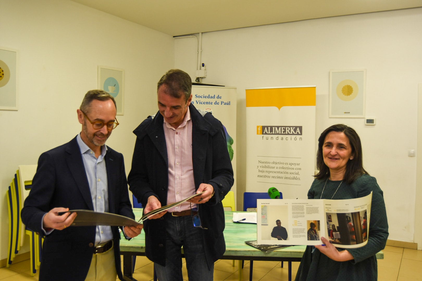 Presentación del balance de la Fundación Alimerka en León