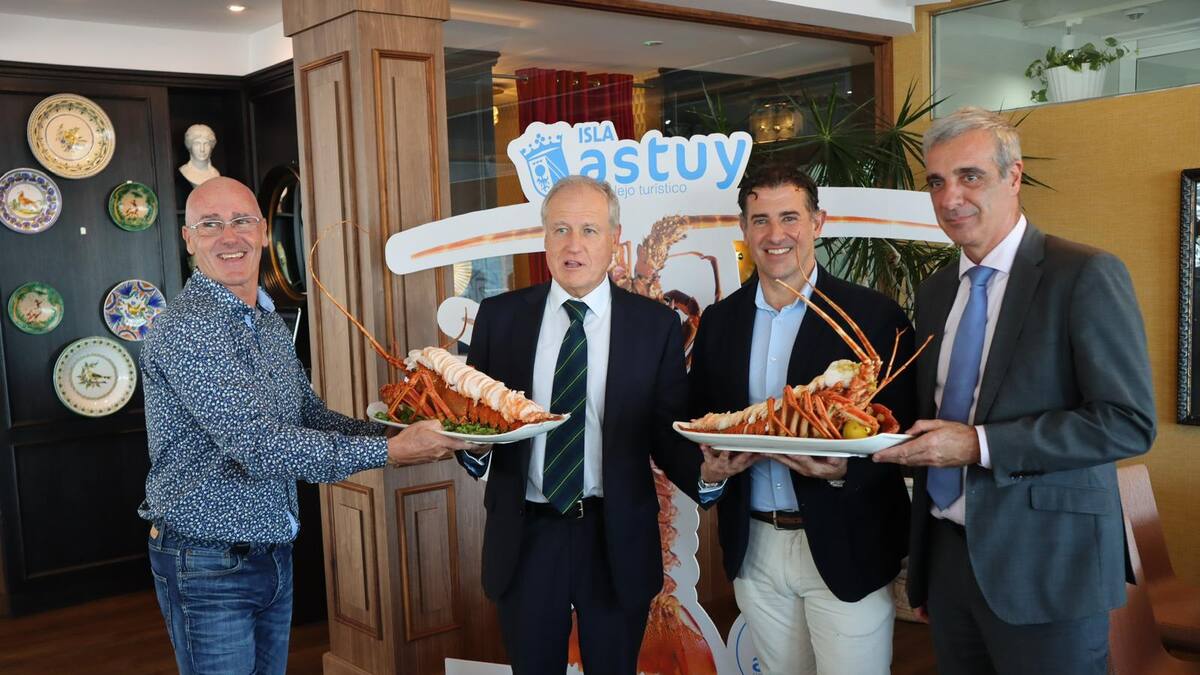 HxH Cantabria desde la presentación de las Jornadas de la Langosta 2024 del Hotel-Restaurante Astuy