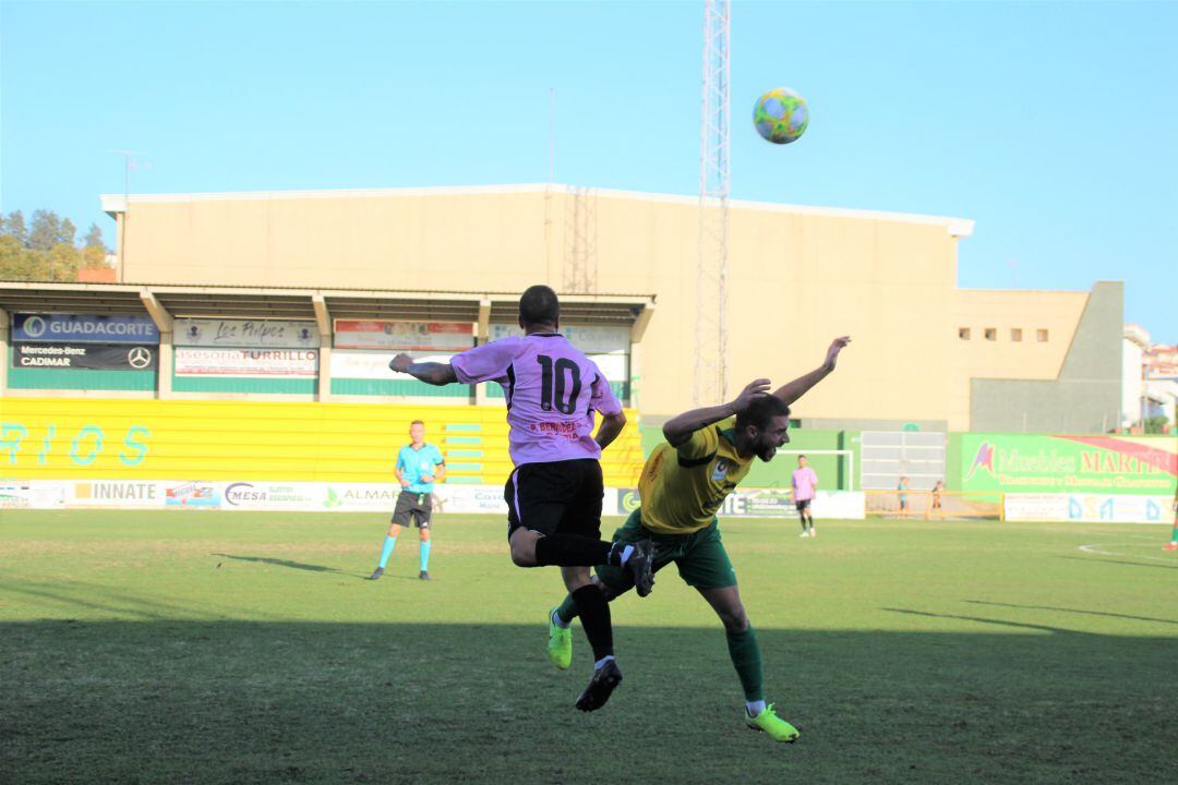 Un momento de un partido.