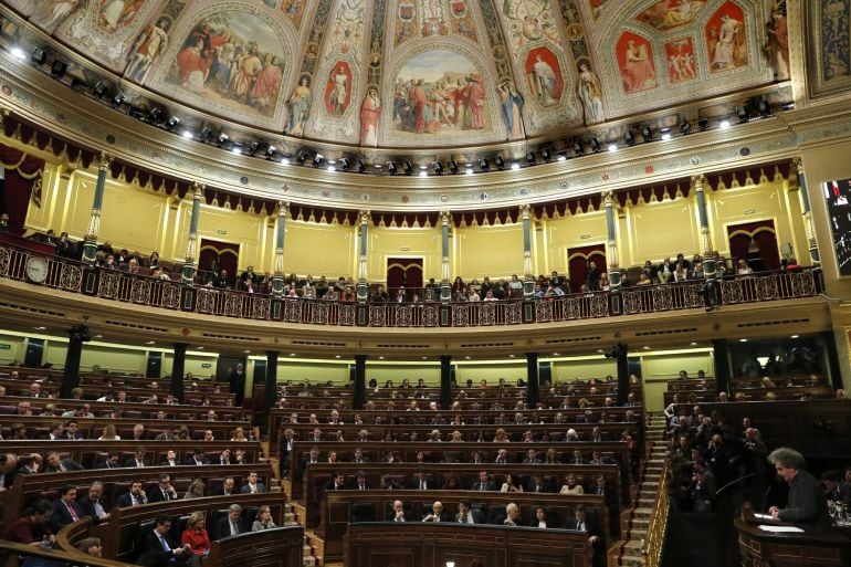 Hemiciclo del Congreso de los Diputados.