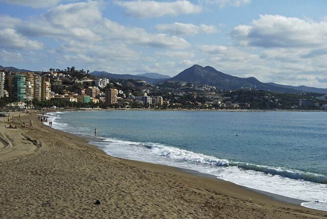 Playa de La Malagueta (Málaga)