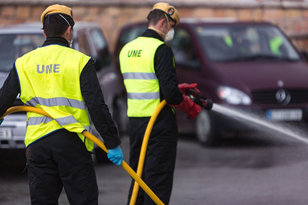 La UME vuelve a la provincia de Jaén para seguir desarrollando labores en pueblos y ciudades jiennenses