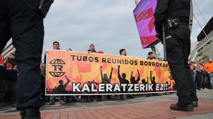 La plantilla de Tubos Reunidos en Trápaga apoya el acuerdo del ERE, pero el rechazo de Amurrio deja el expediente sin respaldo