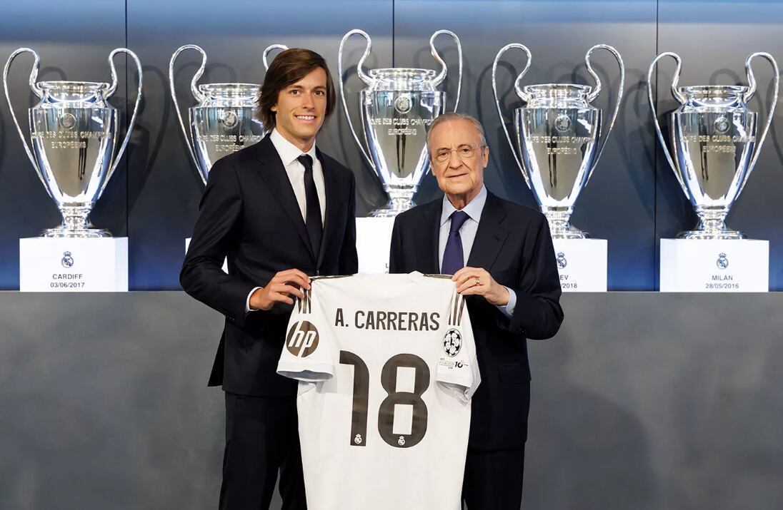 La emoción de Álvaro Carreras tras fichar por el Real Madrid: "Hasta el último momento no me lo creía, estoy viviendo un sueño"