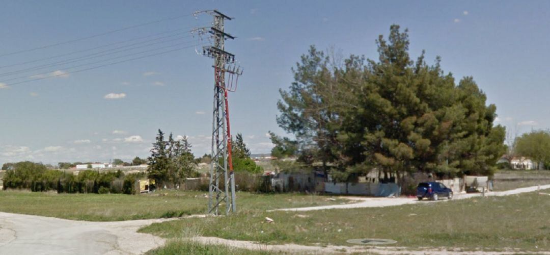 Uno de los asentamientos irregulares de la ciudad