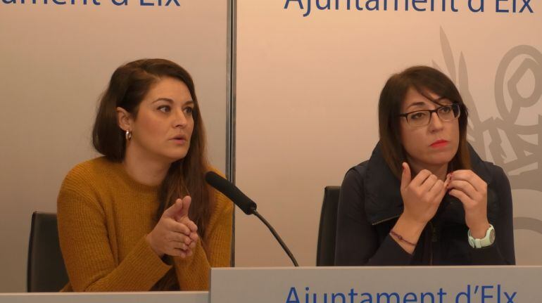 Mireia Mollà y Patricia Maciá