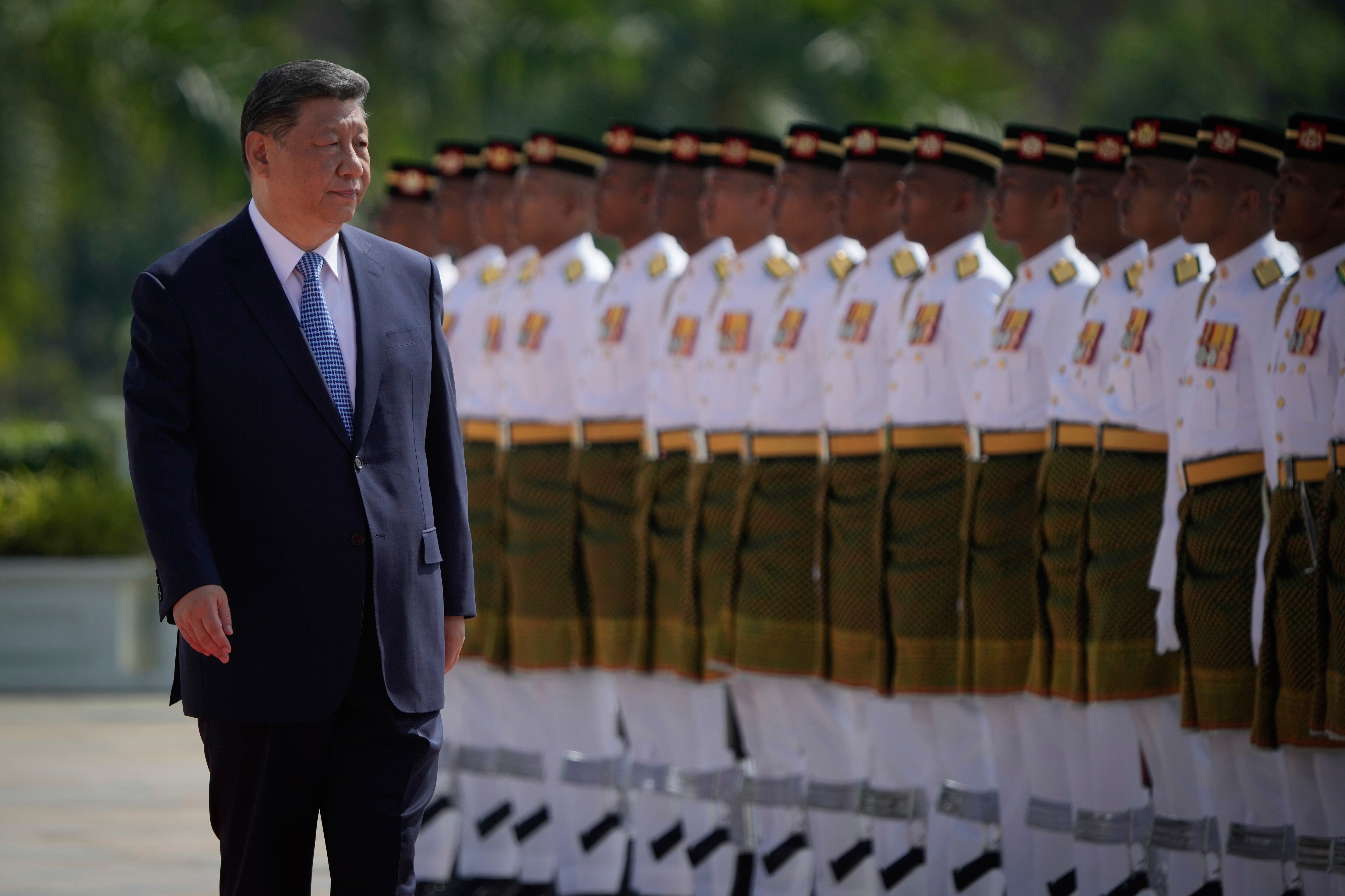 Xi Jinping en un viaje reciente a Malasia