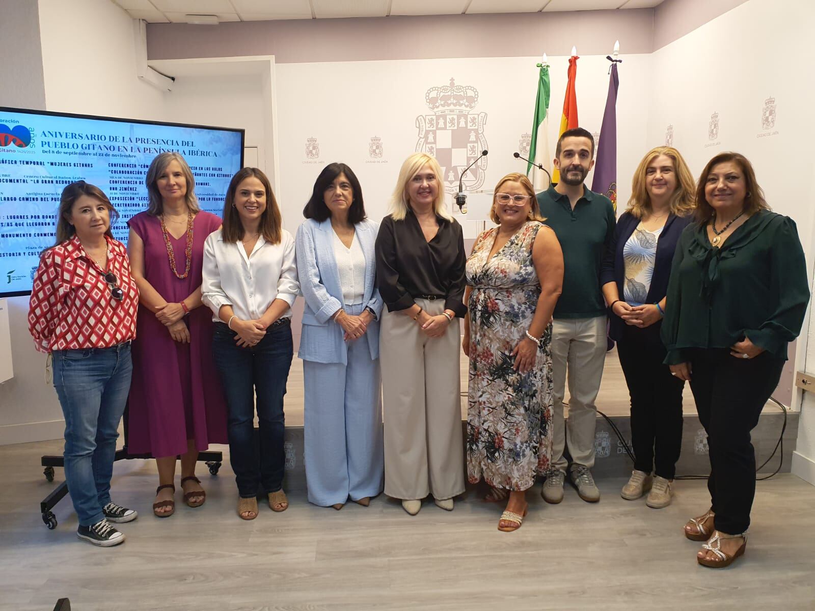 600 aniversario de la llegada del pueblo gitano a Jaén con el compromiso de luchar contra los estigmas y eliminar los prejuicios