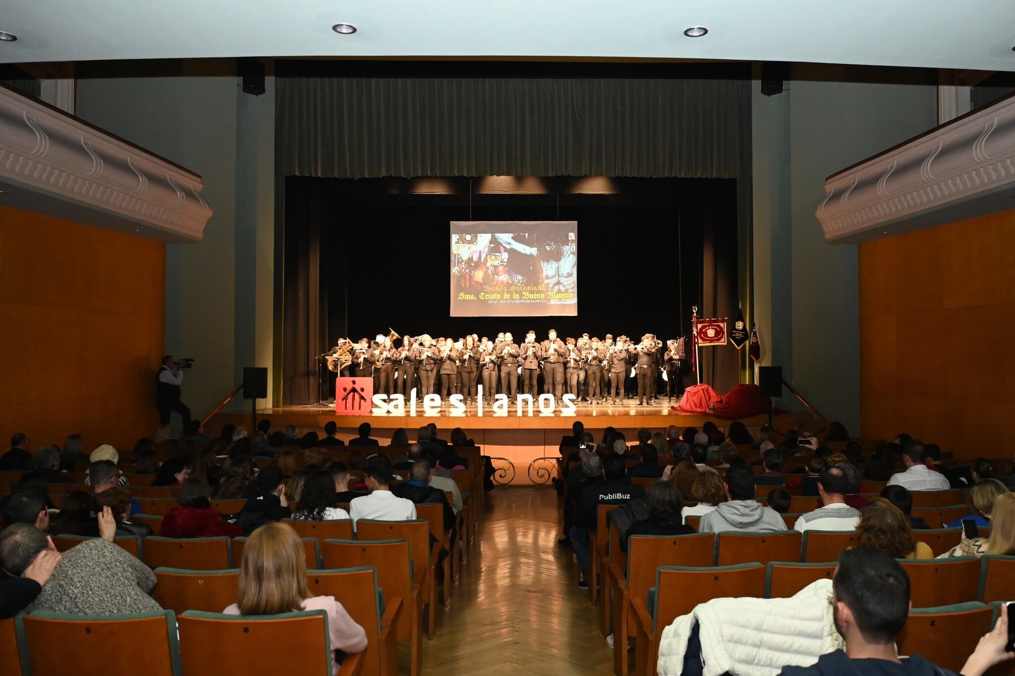 Uno de los actos del 60 aniversario de la llegada de la Casa Salesiana a Linares.